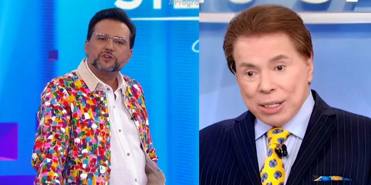 Geraldo Luís Silvio Santos - Montagem TVFoco