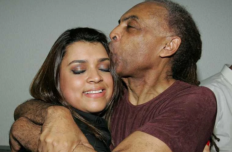 Gilberto Gil e Preta Gil - Foto Reprodução Internet