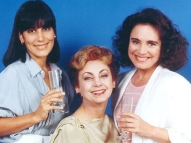 Gloria Pires, Beatriz Segall e Regina Duarte em Vale Tudo (Foto: Globo/Divulgação)