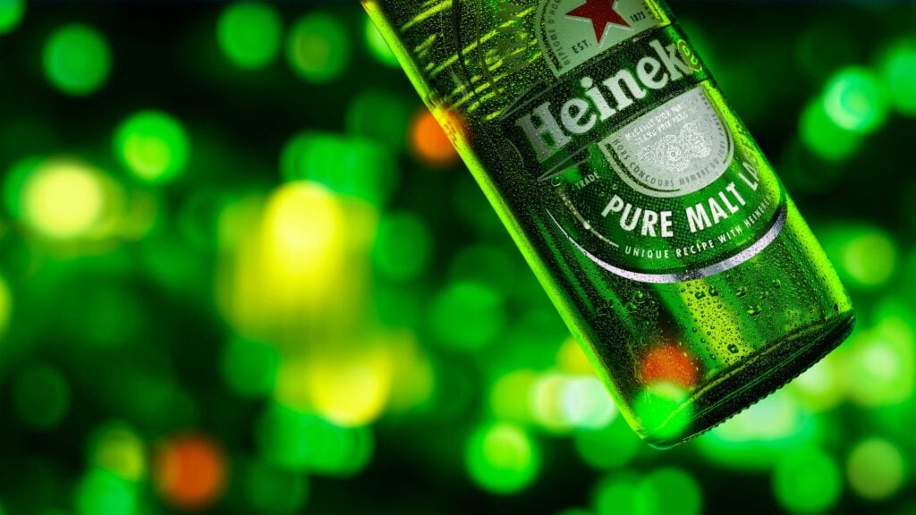 Marca de cerveja Heineken  (Foto: Reprodução, Ambev)