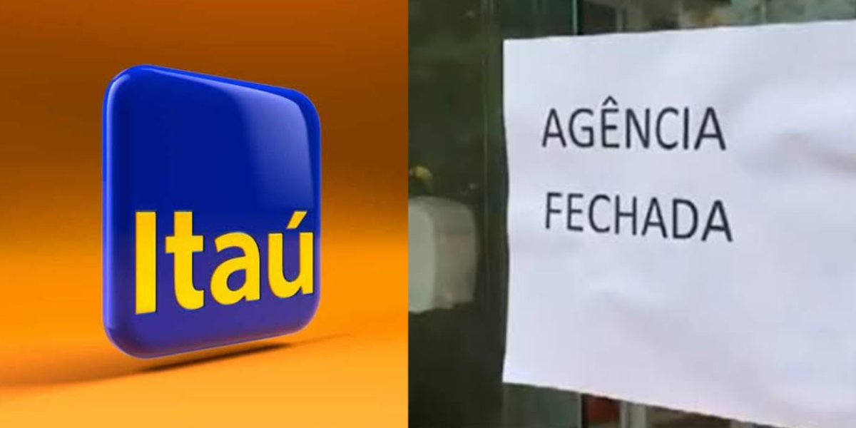 Itaú fecha outra agência (Reprodução/Montagem-Tv Foco))