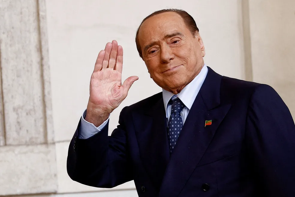 O ex-primeiro-ministro da Itália Silvio Berlusconi - Foto Reprodução Internet