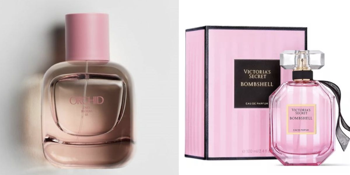 Orchid e Victoria's Secret Bombshell (Foto: Reproduções / Site oficial / Internet) 