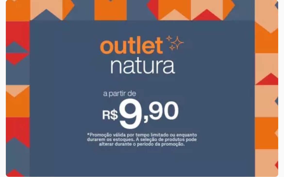 Promoção no site oficial da Natura - Foto Reprodução Natura