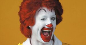 Ronald, o palhaço do McDonald's - Foto Reprodução Internet2