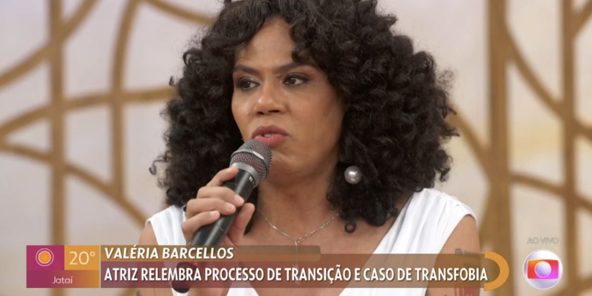 Valéria Barcellos no Encontro (Foto: Reprodução / Globo) 