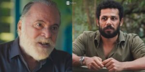 Antônio e Ramiro em cenas de Terra e Paixão (Foto: Reprodução / Globo / Montagem TV Foco)