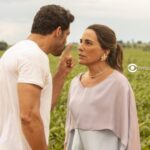 Irene e Caio em Terra e Paixão (Foto: Reprodução / Globo)