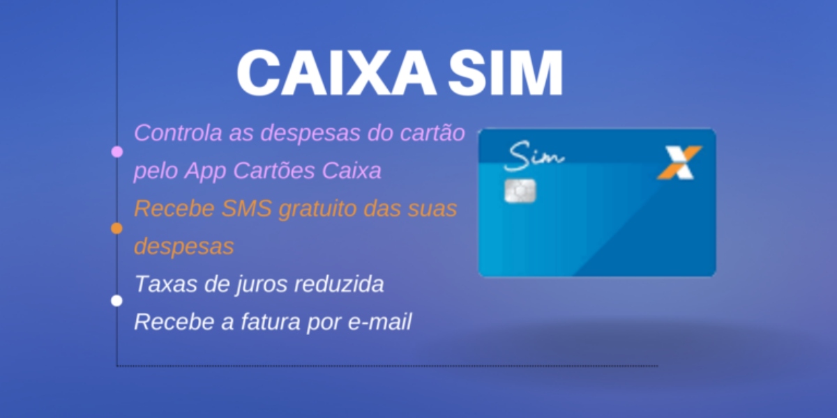 Alguns benefícios do cartão Caixa Sim (Foto: Reprodução/BDI Finanças)