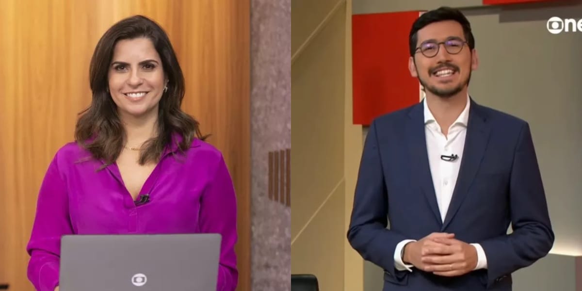 Camila Bonfim e Nelson Klava farão suas estreias no Jornal Hoje (Reprodução: Montagem TV Foco)