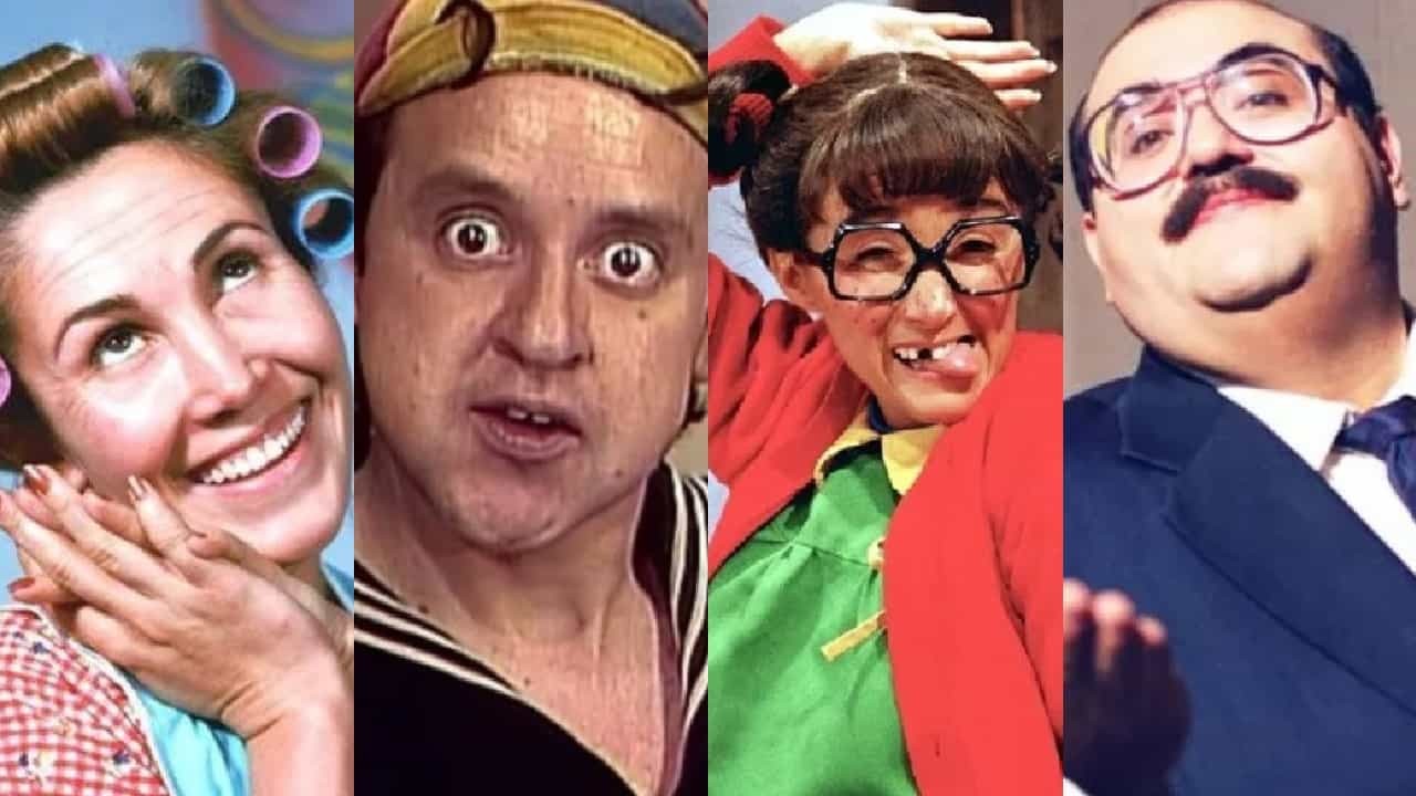 Elenco do seriado Chaves, exibido por 36 anos no SBT (Foto: Reprodução / Internet)