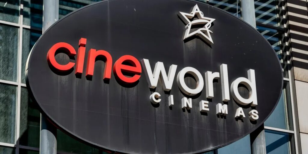 Os cinemas Cineworld existem nos Estados Unidos, Inglaterra e Irlanda (Foto: Reprodução/The Guardian)