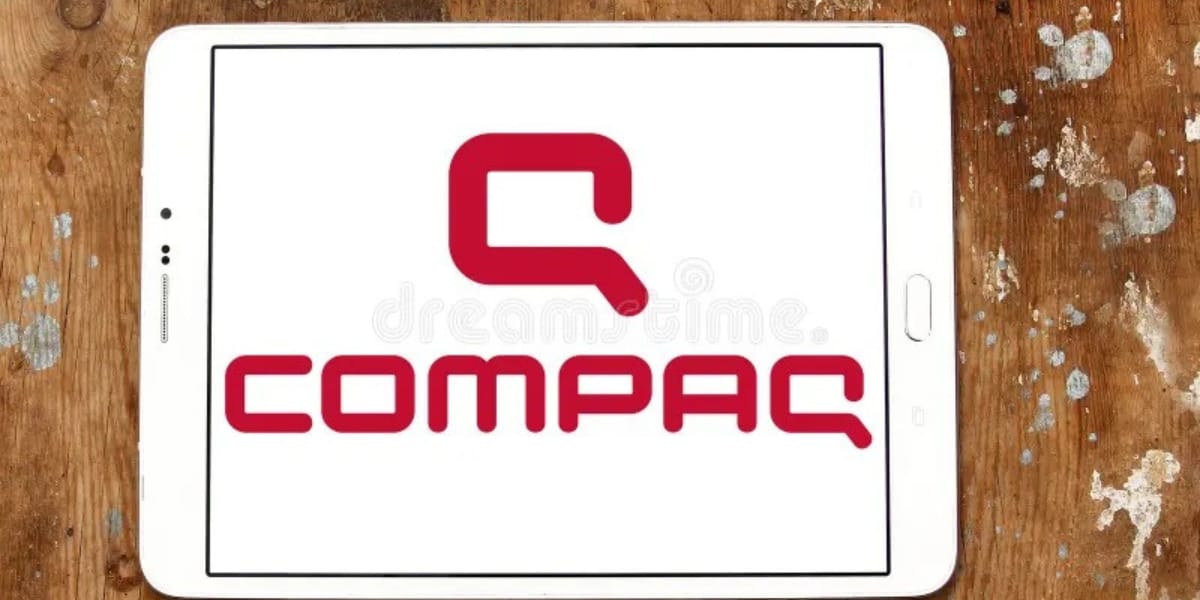 Compaq um dia foi a maior empresa de seu ramo (Reprodução: Internet)