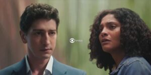 Daniel e Aline em Terra e Paixão (Foto: Reprodução / Globo / Montagem TV Foco)