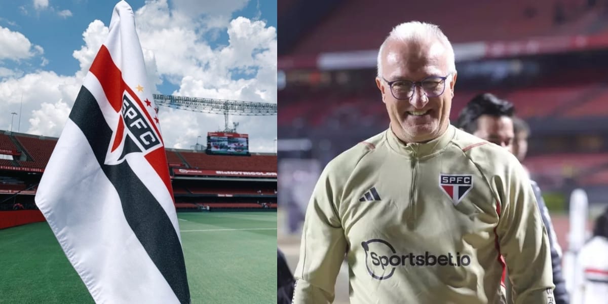 Dorival celebra contratação que vem de gigante (Reprodução: Montagem TV Foco)