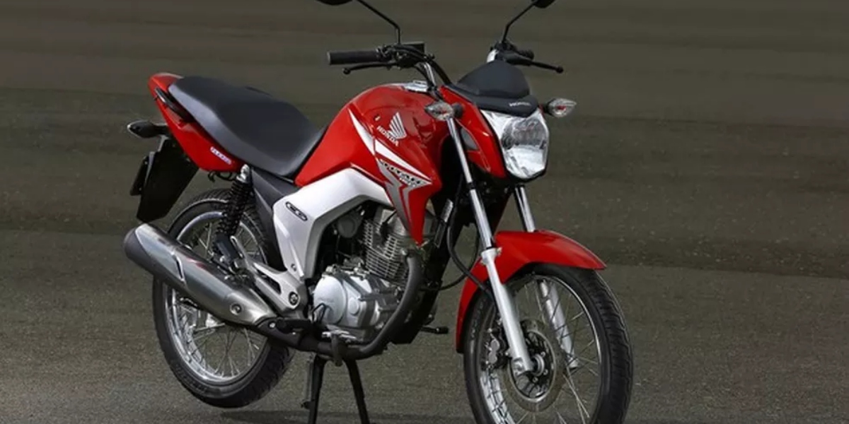 Honda CG 150 é a segunda mais roubada no estado (Foto: Divulgação/Honda)