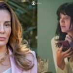 Irene e Petra em cenas de Terra e Paixão (Foto: Reprodução / Globo / Montagem TV Foco)