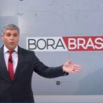 Joel Datena nos estúdios do Bora Brasil (Reprodução: Band)