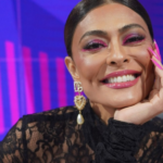 Juliana Paes deixa posto no Caldeirão com Marcos Mion (Foto: Globo)