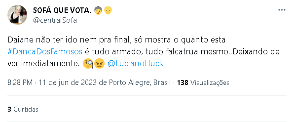 Dança dos Famosos virou assunto no Twitter