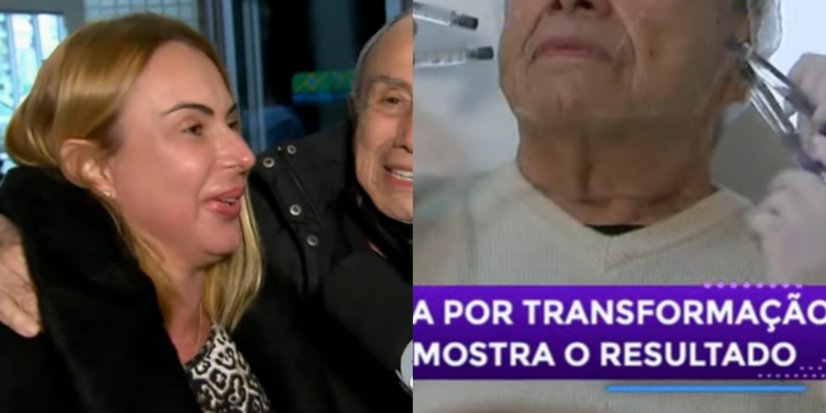 Marilene Saade criticou a Globo ao lado de Stênio Garcia (Foto: Reprodução/SBT)