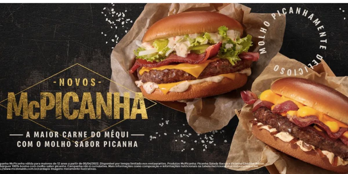 Novo McPicanha (Foto: McDonald's)