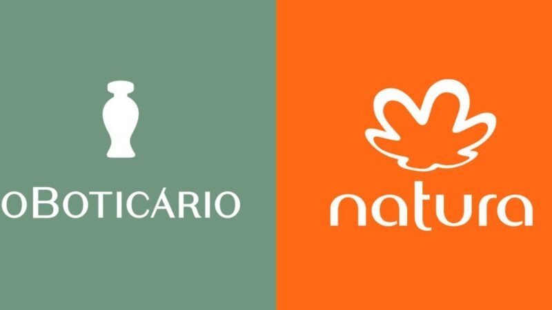 Logotipos do Boticário e da Natura (Reprodução - Internet)