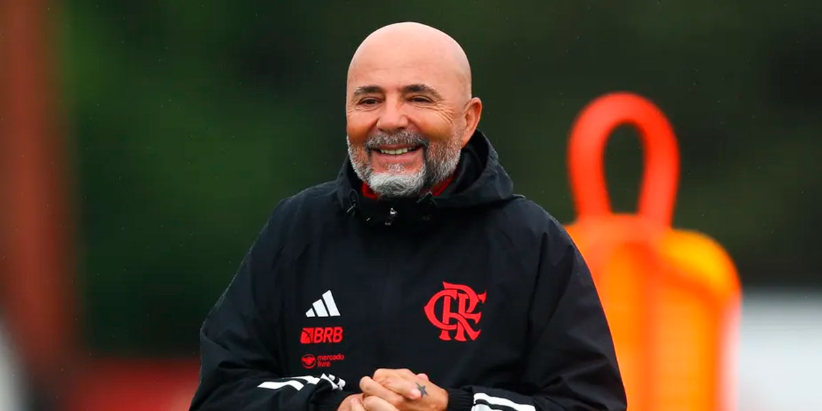 Jorge Sampaoli - Divulgação/Flamengo