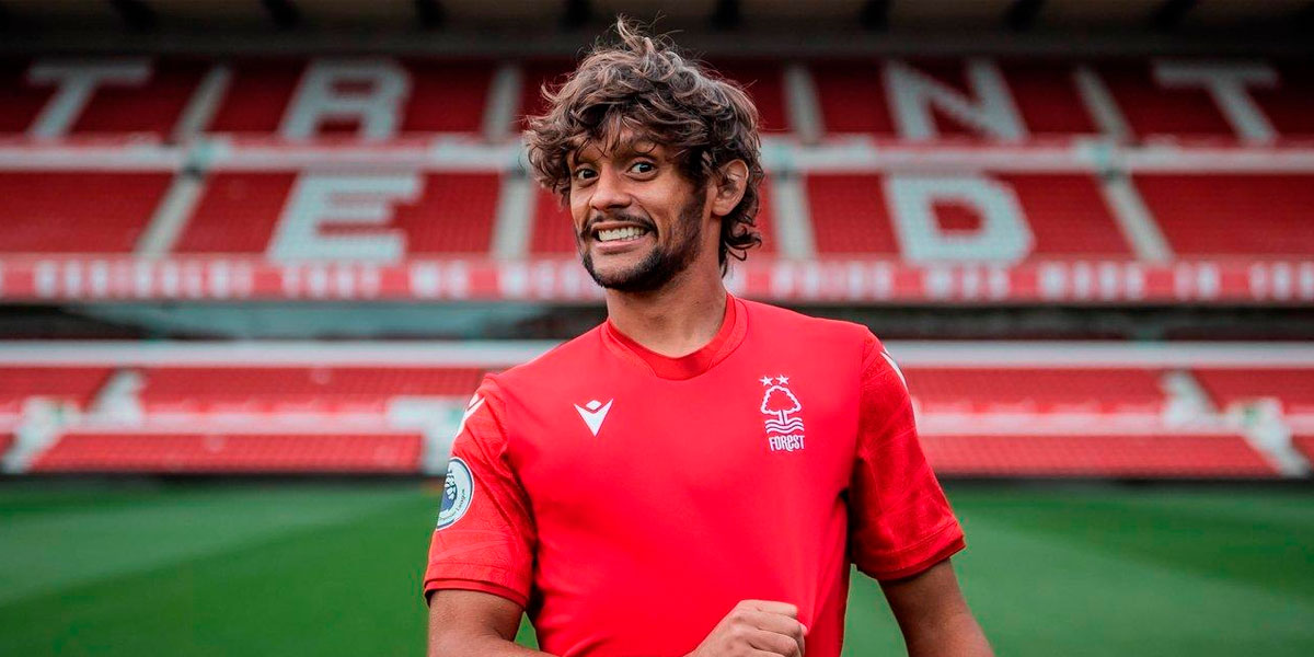 Gustavo Scarpa jogador do Nottingham Forest (Divulgação/Nottingham Forest)