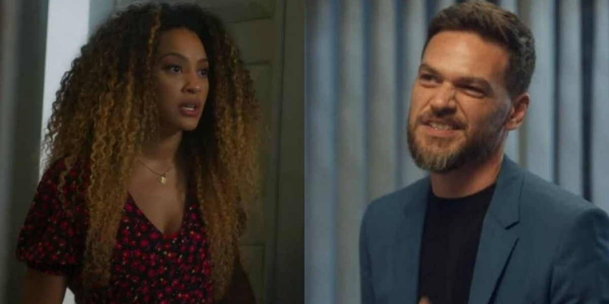 Sol (Sheron Menezzes) enfrenta Theo (Emilio Dantas) em "Vai na Fé" (Foto: Reprodução/TV Globo)