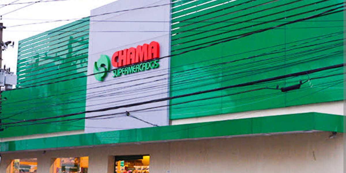 Supermercado Chama é uma das unidades do grupo (Reprodução: Internet)