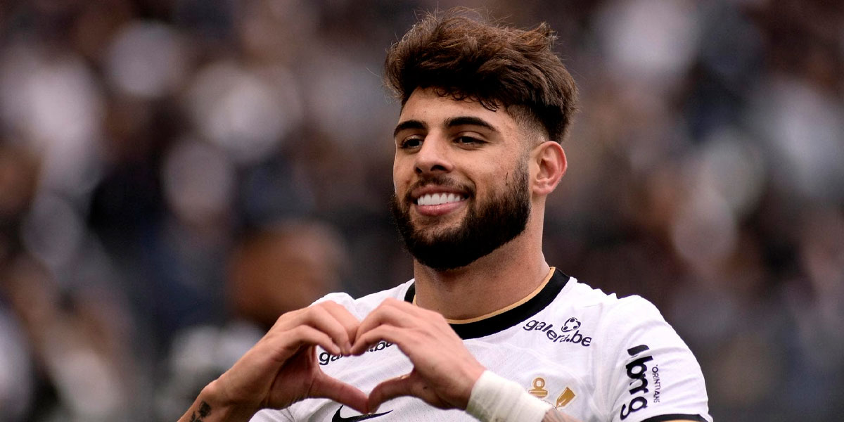 Yuri Alberto em ação pelo Corinthians. Foto: Divulgação/ SCCP