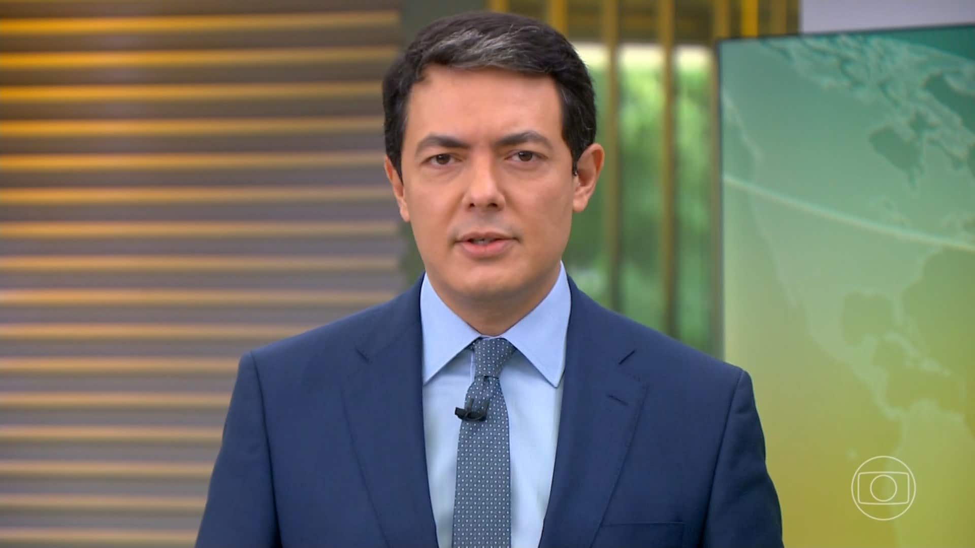 Alan Severiano no Jornal Hoje - Foto Globo