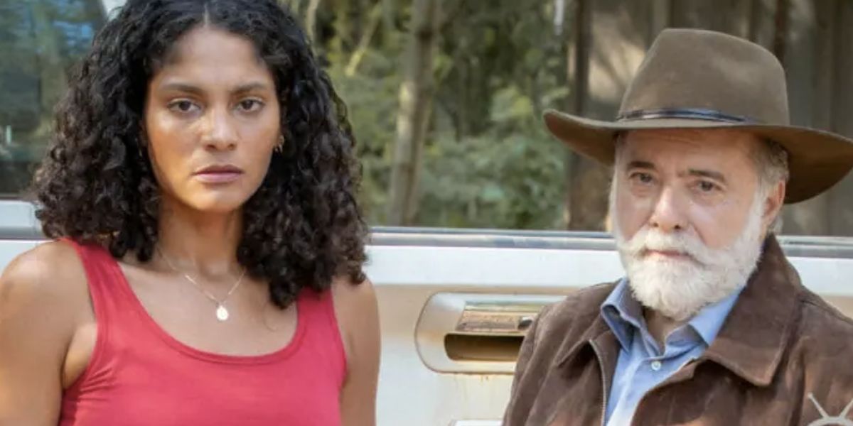 Aline e Antônio em Terra e Paixão (Foto: Reprodução / Globo)