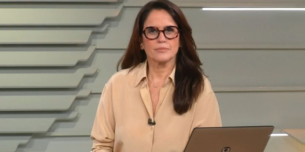 Ana Luiza Guimarães no Bom Dia Brasil (Foto: Reprodução / Globo)