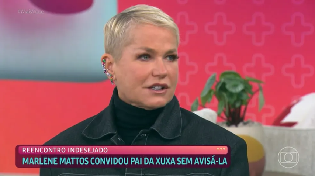 Xuxa faz desabafo na Globo (Foto: Reprodução/ Internet)