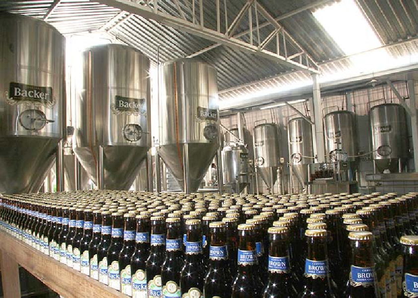 Fabrica onde é produzida a cerveja Backer (Foto: Reprodução/ Internet)