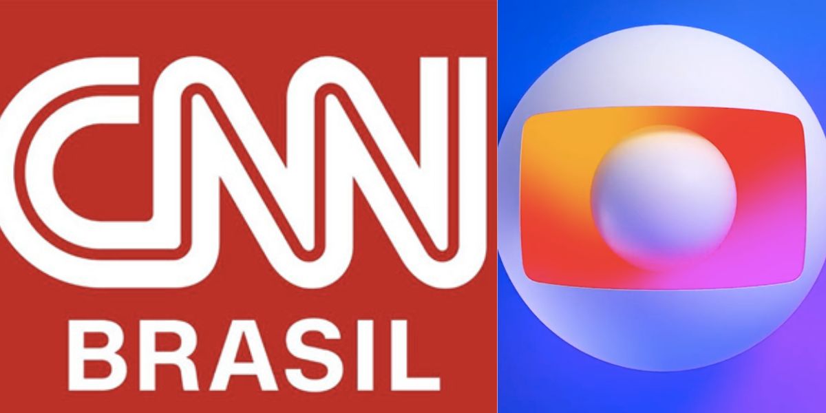 Logo CNN e Globo (Fotos: Reproduções / Internet / Montagem) 