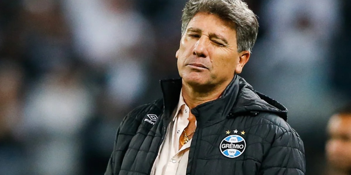 Renato Gaúcho, técnico do Grêmio (Imagem Reprodução Internet)