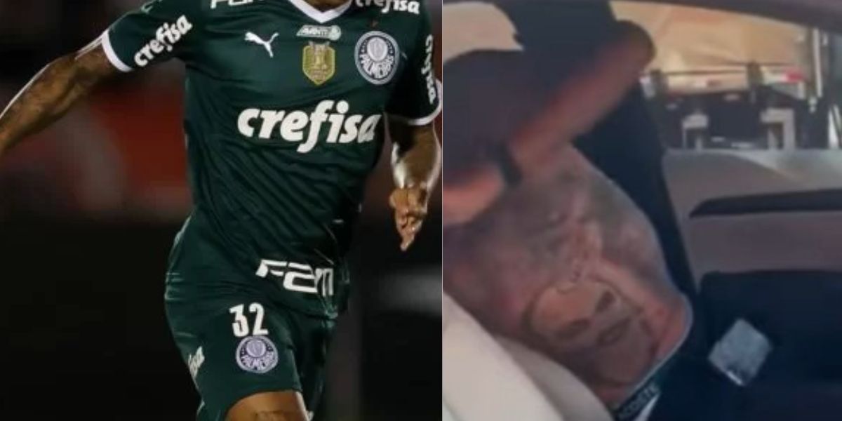 Vídeo: jogador do Palmeiras é exposto por garota de programa