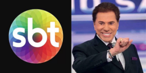 Logo do Sbt e Silvio Santos (Reprodução/Montagem TV Foco)