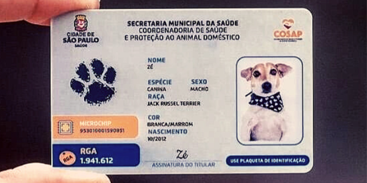 Registro Geral de Animais do Rio de Janeiro (Reprodução/Internet)