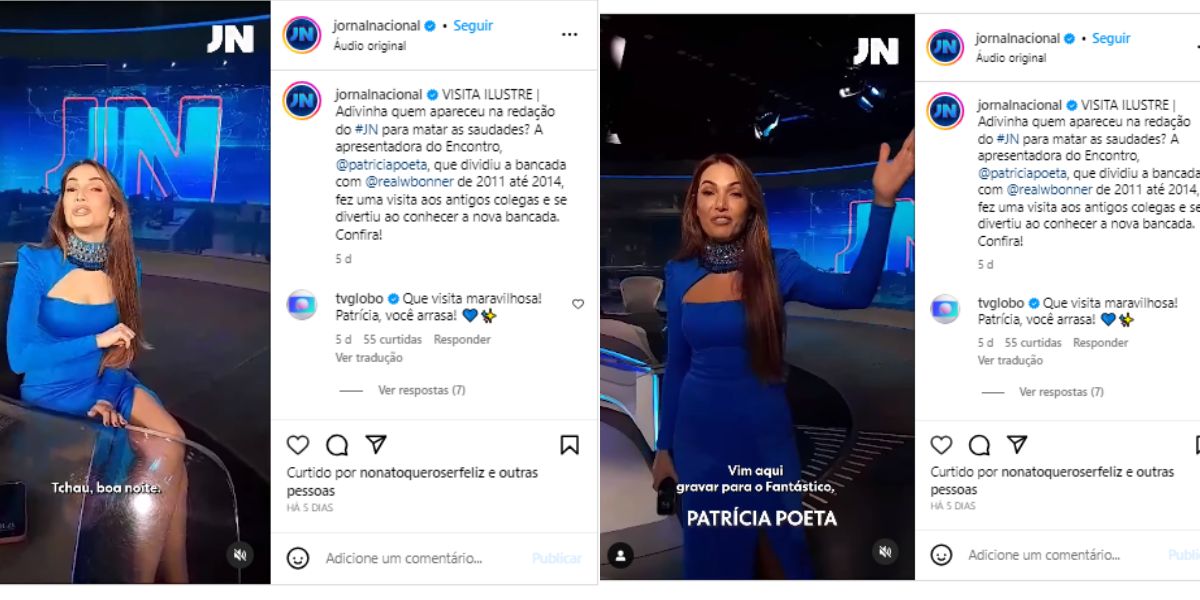 Estrela da Globo deu o que falar com atitude ao vivo no Jornal Nacional