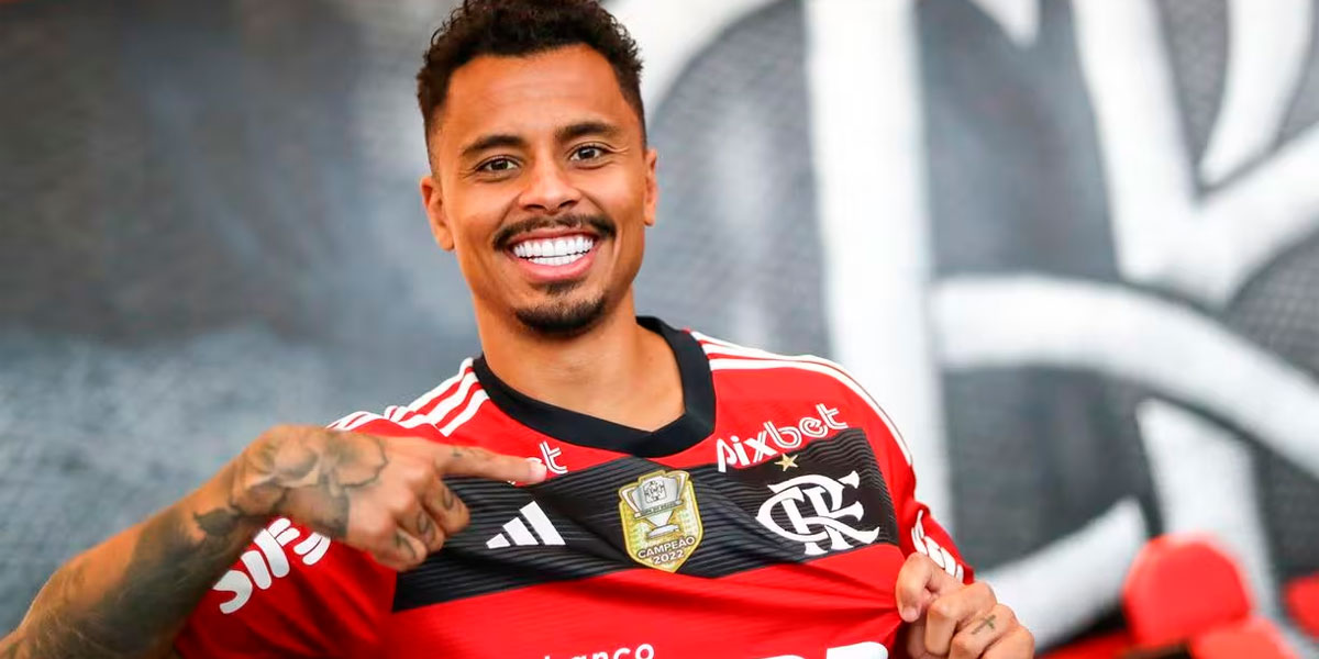 Allan apresentado no Flamengo - Gilvan de Souza - CRF