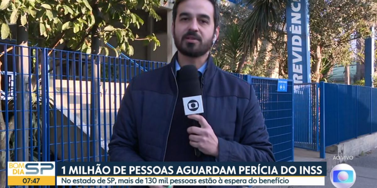 Guilherme Pimentel no Bom Dia São Paulo (Foto: Reprodução / Globo)