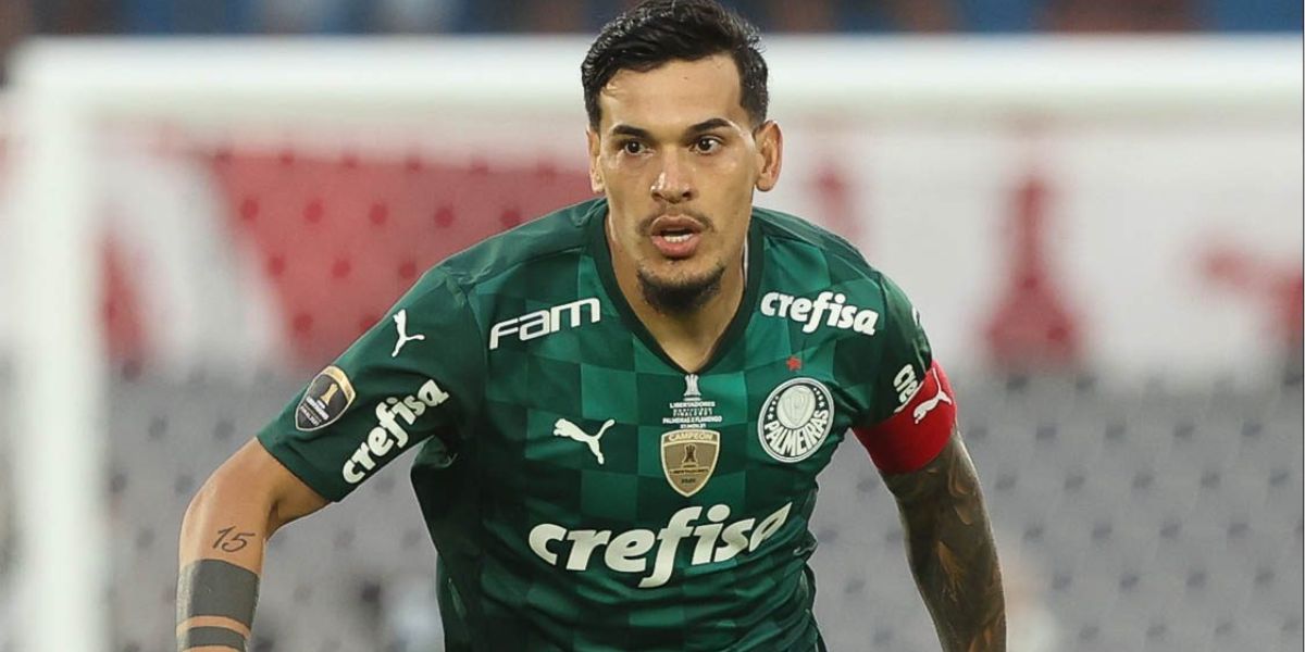 Gustavo Gómez no Palmeiras - Foto Internet