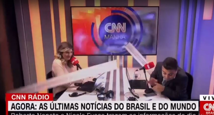 Incidente acontece durante atração da CNN Brasil - Foto CNN