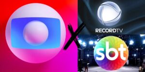 Logo da Globo e da Record e SBT - Foto Reprodução Internet