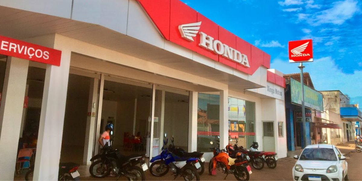 Loja de motos da Honda - Foto Internet