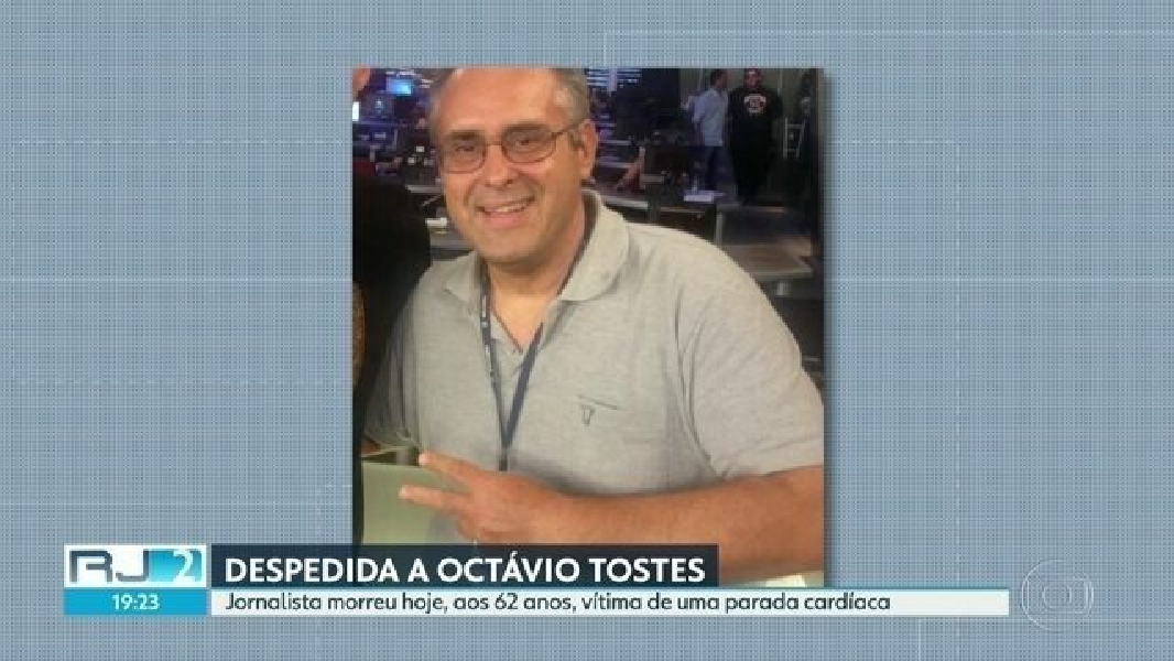 Octavio Tostes virou notícia na Globo (Foto: Reprodução/ Internet)